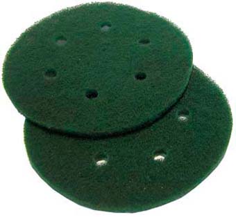 GPI 6'' INTERFACE SCOURER GREEN - LAB39GP 